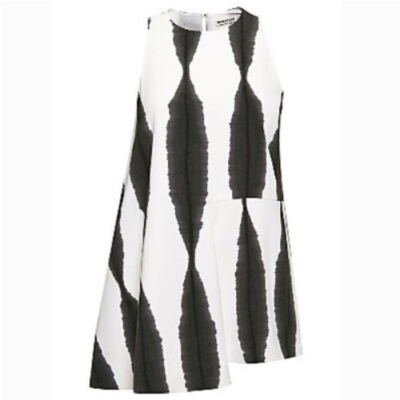 Whistles Sleeveless Asymmetric Mini Dress Size 4 - Picture 1 of 6